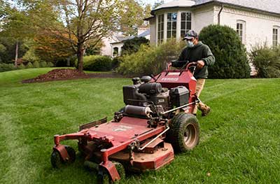 turf care- mowing